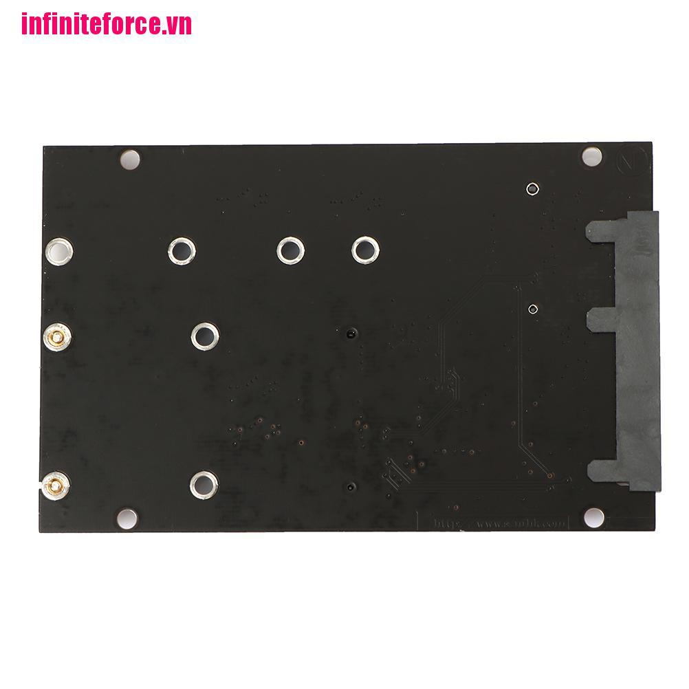 Thẻ Chuyển Đổi M.2 Ngff Msata Ssd Sang Sata 3.0 2 Trong 1 Cho Laptop