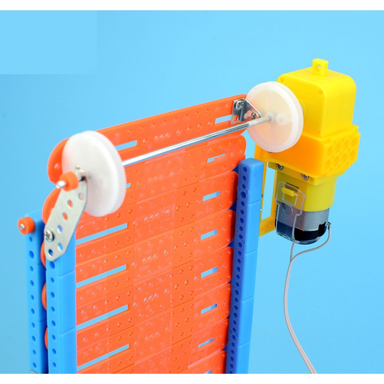 Mô Hình Cửa Cuốn Thông Minh Tự Lắp Ráp Điều Khiển Tự Động - Đồ Chơi Stem, Steam