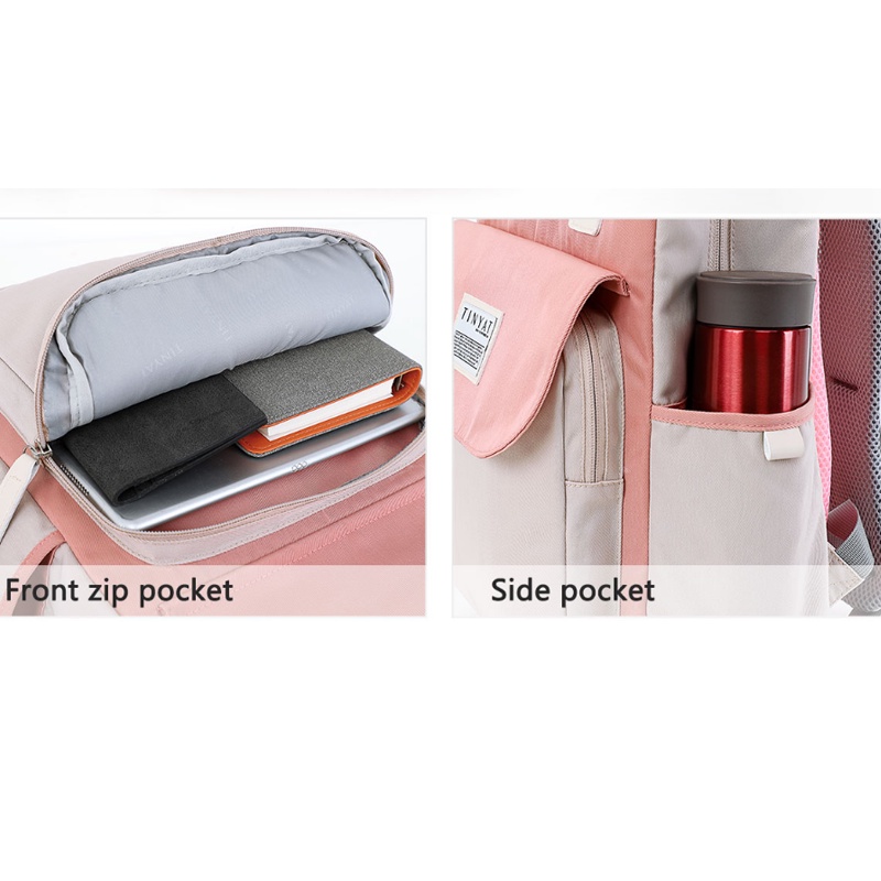 15In new Doughnut Backpack School Bags Laptop Students High School Waterproof Teens