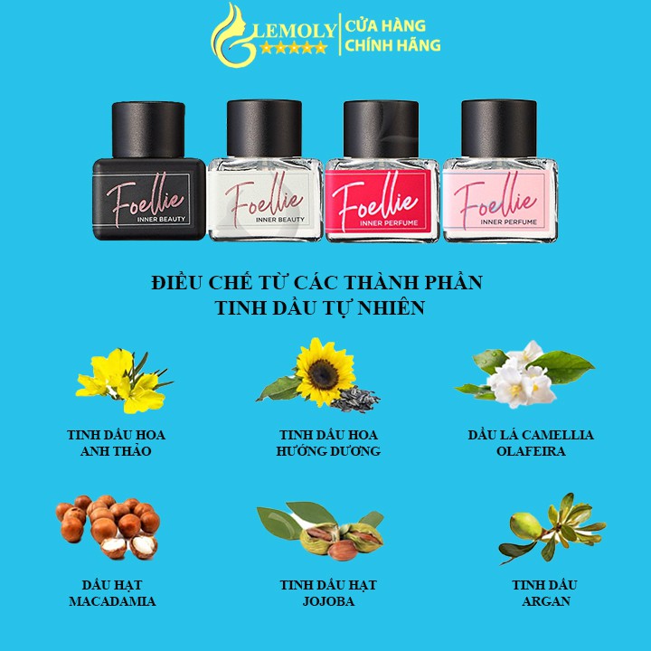 Nước Hoa Vùng Kín Foellie 💖CHE TÊN SẢN PHẨM💖 Nước Hoa Bím Foellie Thơm Quyến Rũ Lưu Hương Lâu | BigBuy360 - bigbuy360.vn