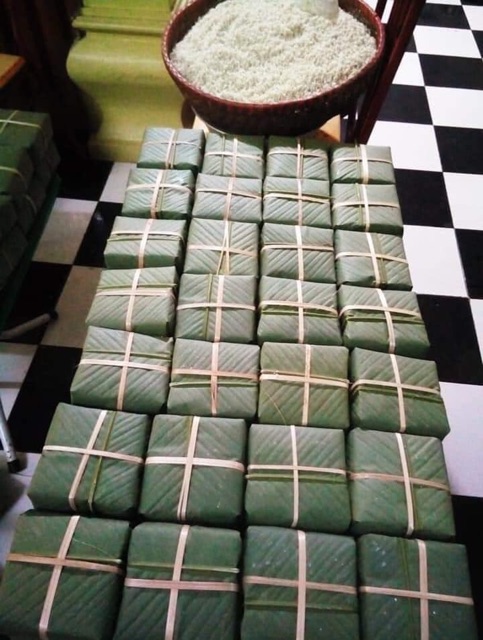 ( Làng nghề truyền thống) Đại lý Bánh chưng xanh An Phước - bánh vuông chuẩn đặc sản Hà Nội