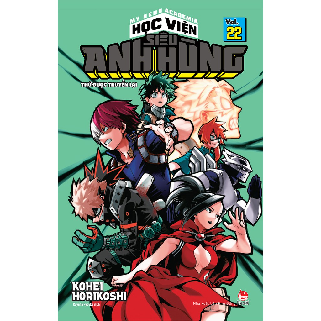 Truyện tranh Học viện siêu anh hùng - Tập 22 - My Hero Academia - Boku No Hero Academia - NXB Kim Đồng