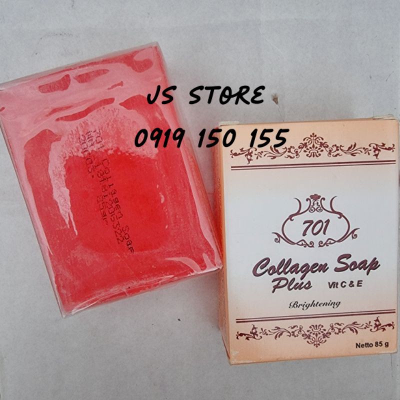 Soap  rửa mặt Collagen Vit E