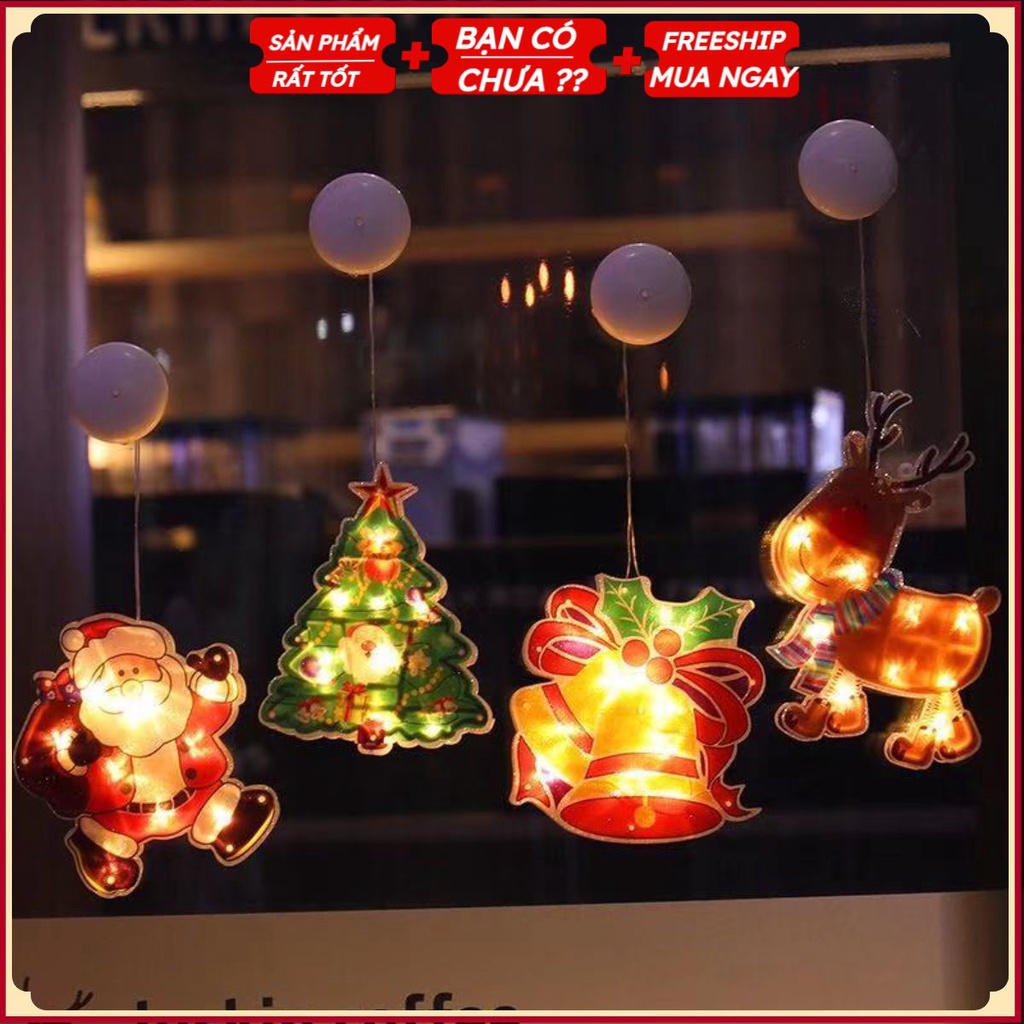 PVN36387 Đèn Noel gắn kính dùng pin T2