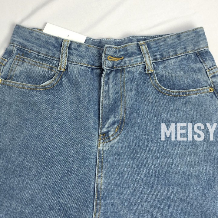 Quần jeans ống rộng phong cách basic Hàn Quốc ( Meisy) | BigBuy360 - bigbuy360.vn