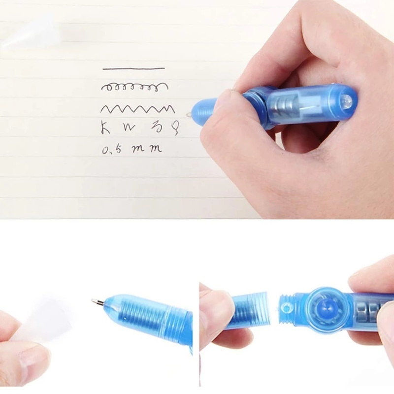 Bút bi xoay có đèn led nhiều màu sắc phát sáng giúp giảm căng thẳng dành cho học sinh (giao màu ngẫu nhiên)