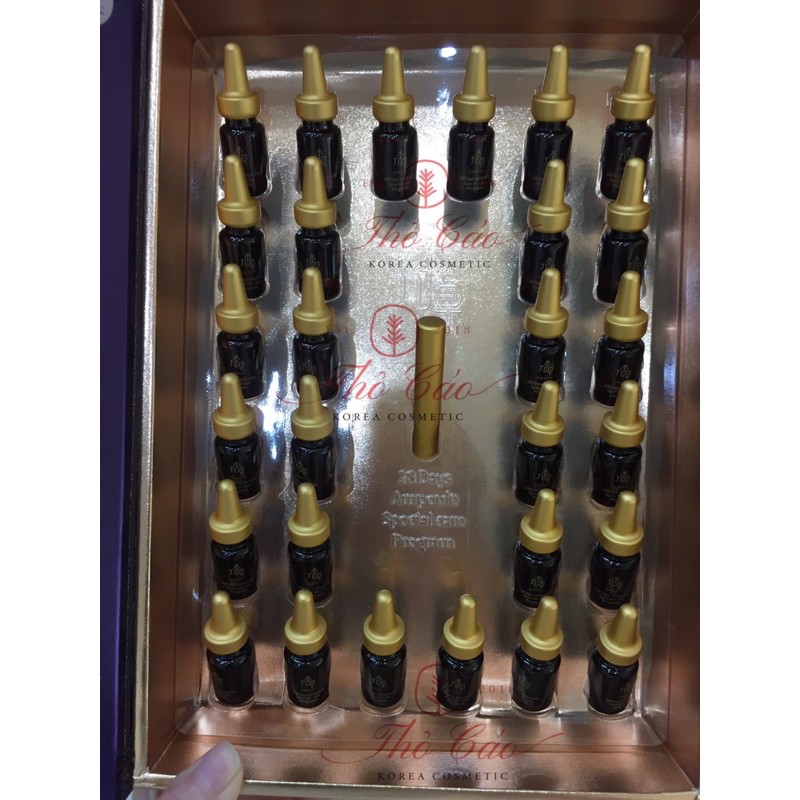 BỘ DƯỠNG DA GUBONCHO 28 DAYS AMPOULE SPECIAL CARE PROGRAM CHỐNG LÃO HOÁ DA