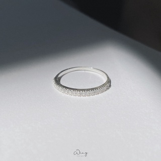 Nhẫn bạc đá mảnh - trang sức bạc The Wing Silver