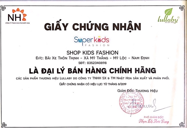 Bộ Body quần dài NH15-18 Lullaby