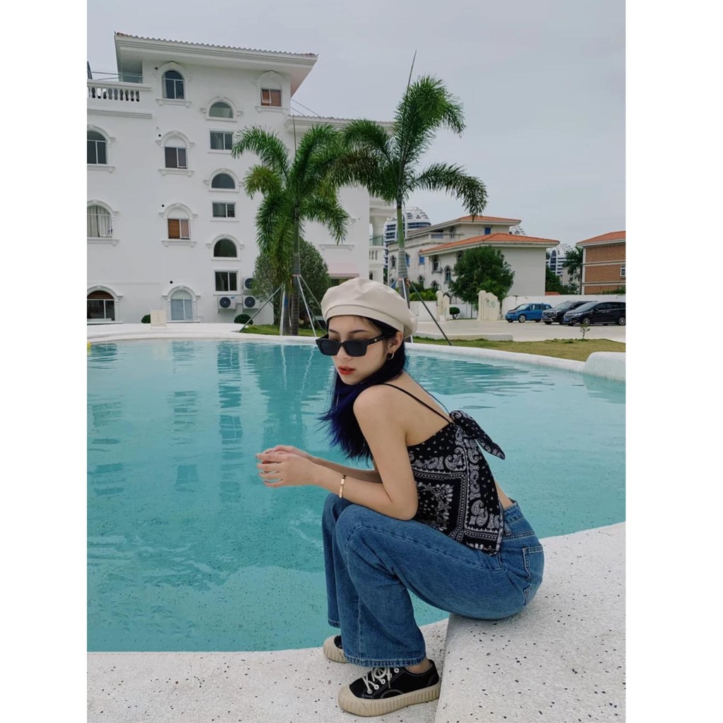 [Có Sẵn/Hàng loại 1] Áo yếm 2 dây siêu sang chảnh hàng chuẩn Quảng Châu | BigBuy360 - bigbuy360.vn