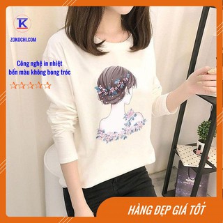 ÁO THUN NỮ TAY DÀI THỜI TRANG | ÁO THUN NỮ ĐẸP  NEW HOT CHẤT VẢI MỊN ĐẸP GÍA TỐT - LADY SHOP