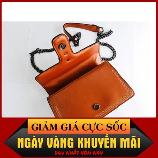 Túi Xách Nữ Da Bò Viền Chỉ cực đẹp túi đeo chéo nữ