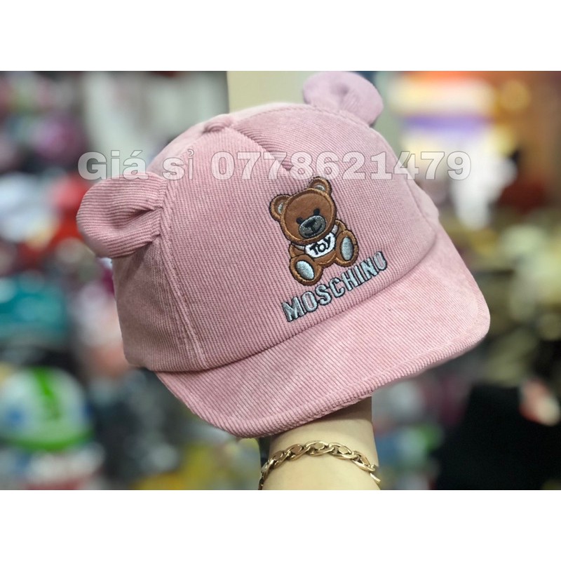 Mũ nhung Gấu 6 tháng đến 18tháng