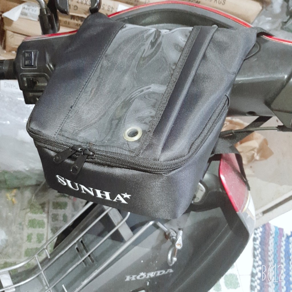 Túi treo đầu xe máy Chống Thấm Nước Sunha Chuyên Dụng Cho Anh Em Chạy Xe Công Nghệ