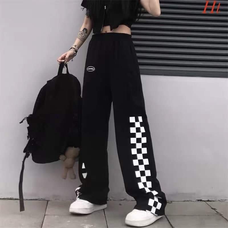 Quần caro simple HT12