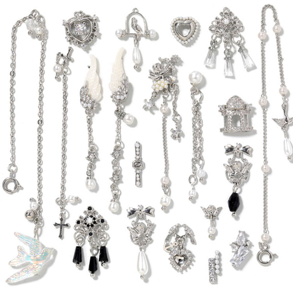 [Hàng mới về] Hạt phụ kiện trang trí móng tay thời trang