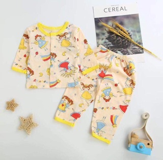 Bộ cotton quảng châu cho bé