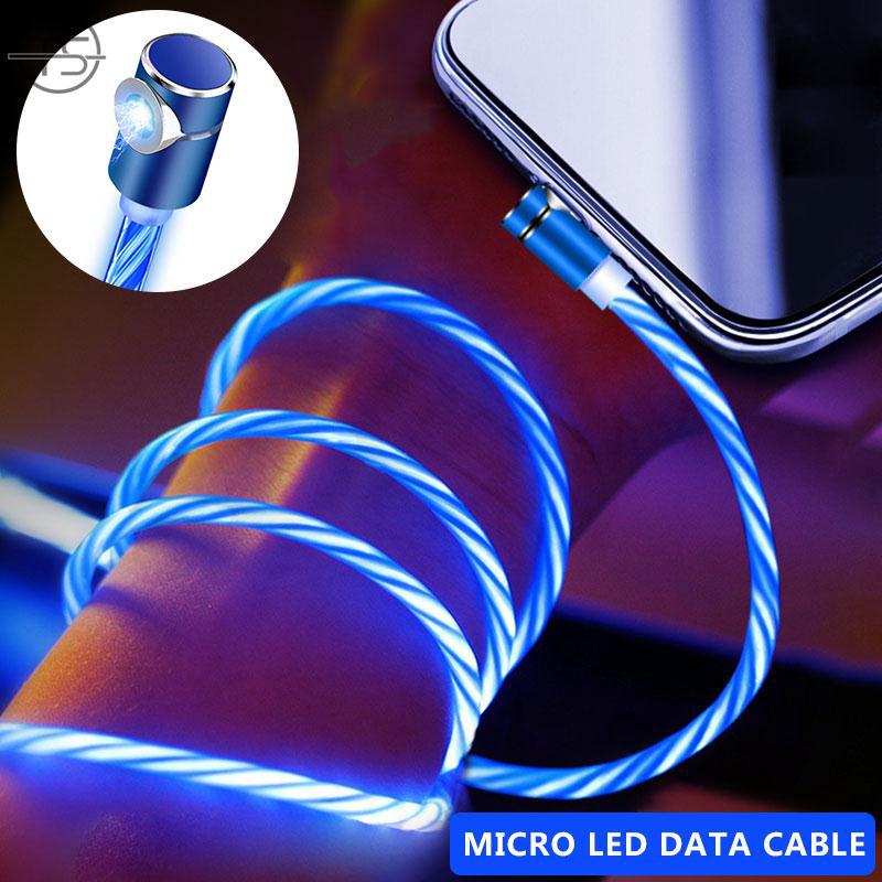 Dây cáp sạc dữ liệu USB phát quang dành cho điện thoại di động