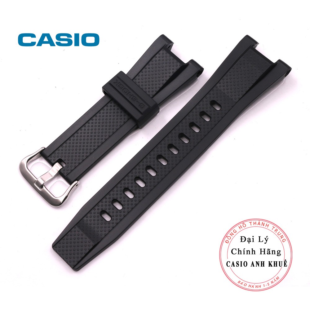 Dây cao su casio chính hãng cho Casio G-shock GST-210B, GST-S100G, GST-S110, GST-W100G, GST-W110