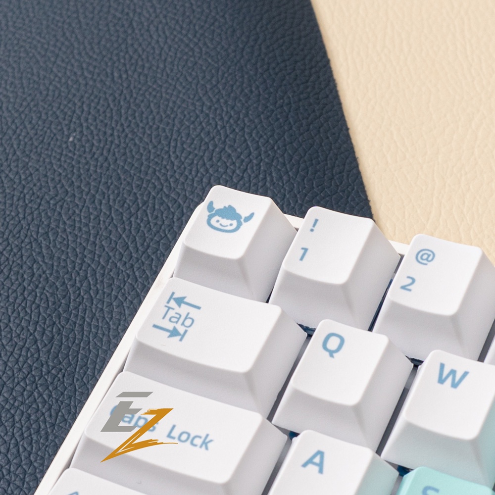 Keycap Cho Bàn Phím Cơ Snow Monster Thick PBT Cherry Profile 129 Phím