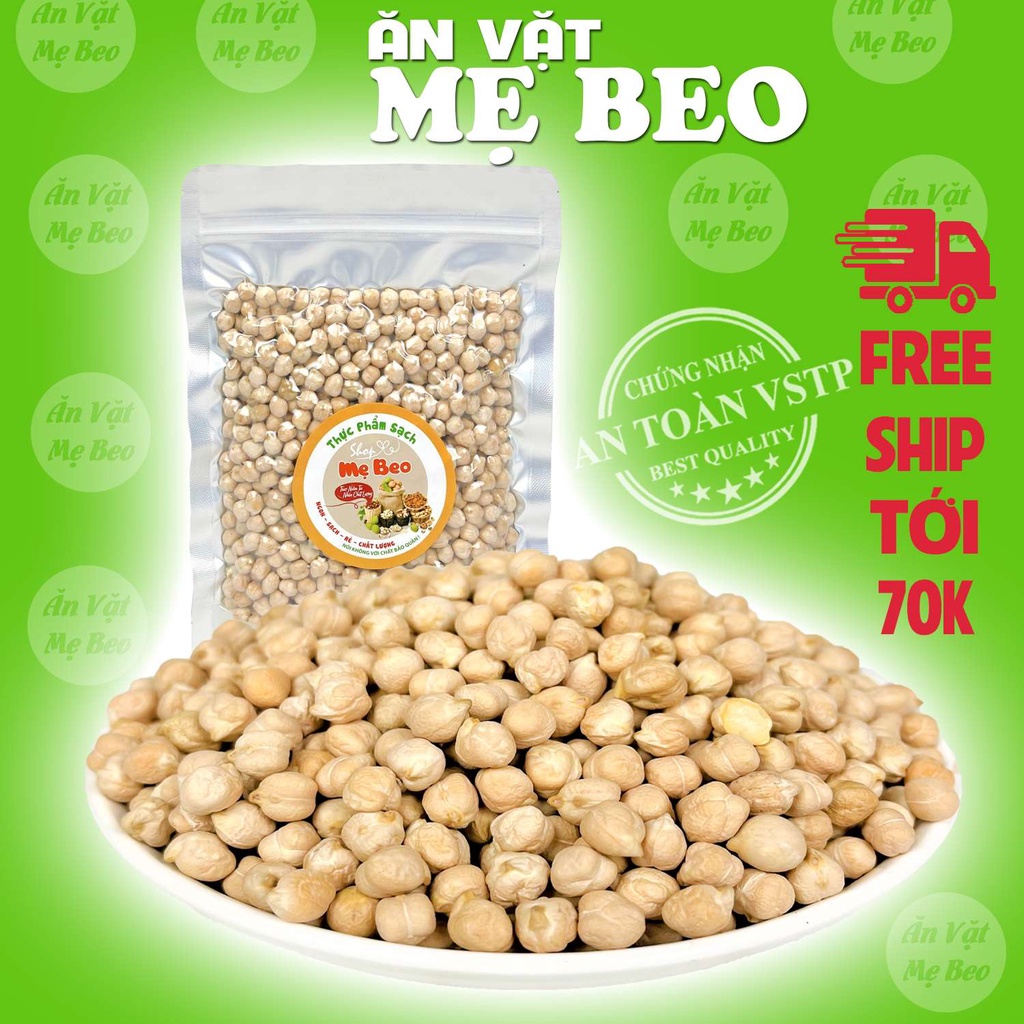 Đậu gà hữu cơ trắng không biến đỗi Gen 1Kg