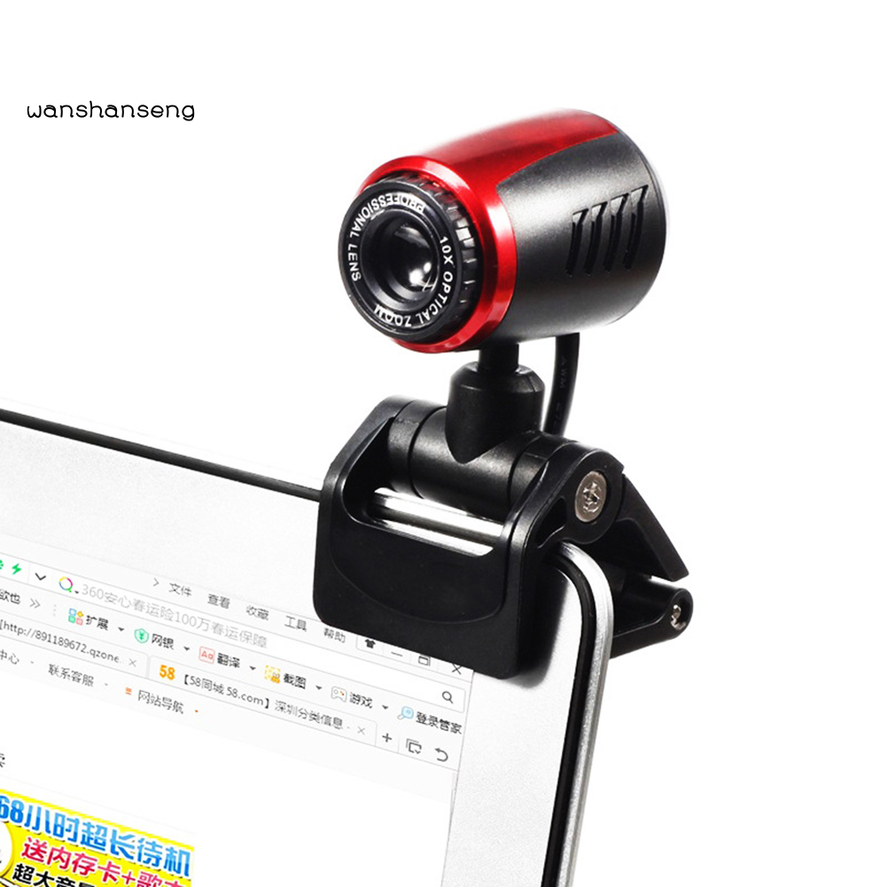 Webcam Usb Hd 720p Có Mic Cho Laptop Máy Tính