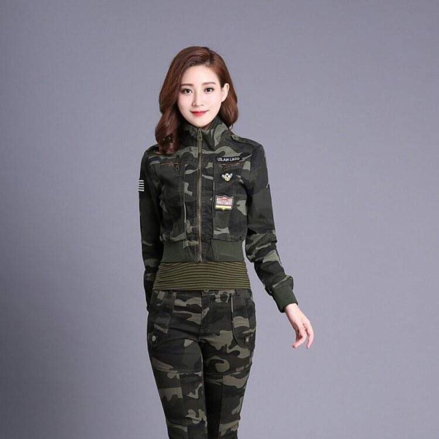 Set lính nữ cao cấp kiểu dáng phong cách NP1136