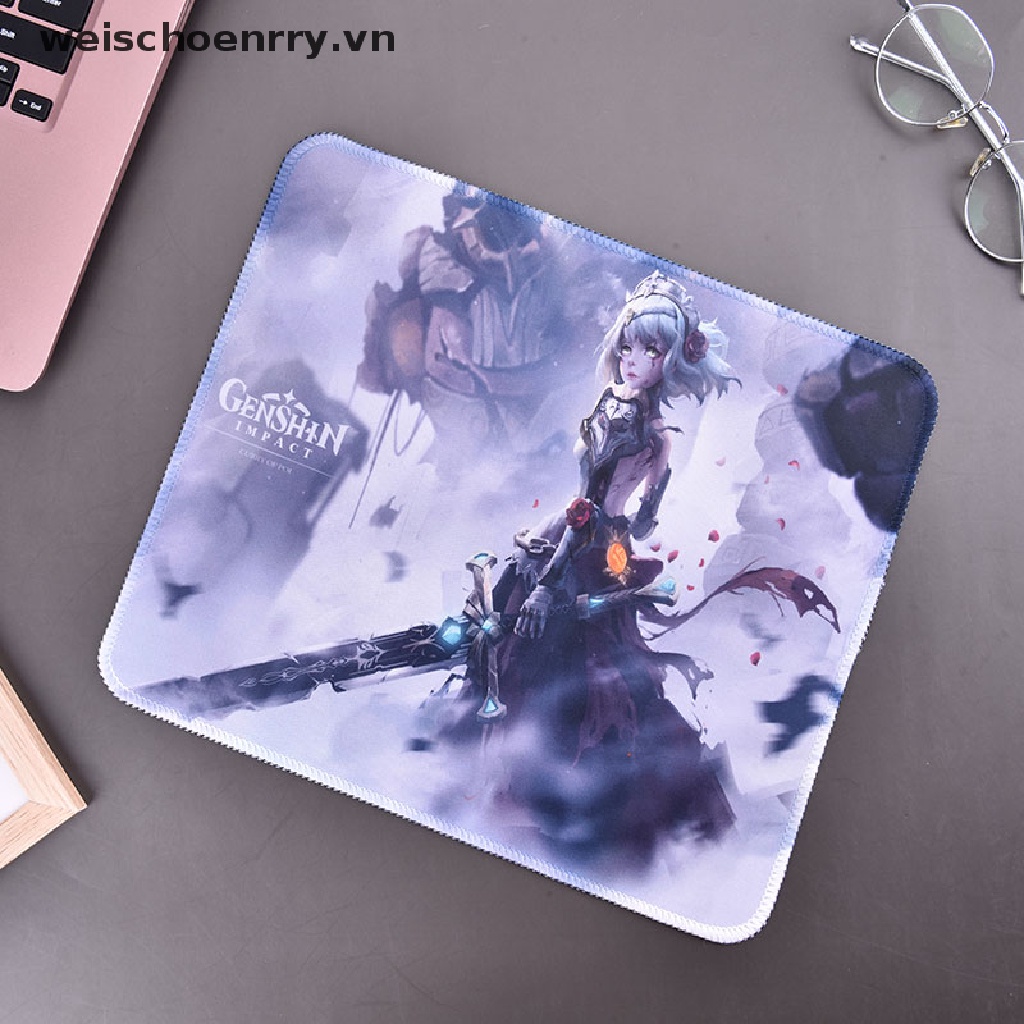 Tấm Lót Chuột Và Bàn Phím Chơi Game Nối Dài Genshin Tiện Dụng