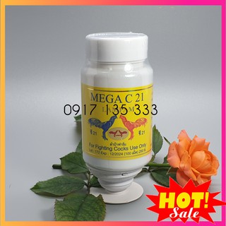 Thuốc Kích Lực, Bồi Bổ Gân Gối, Tăng Bo Cho Gà Đá Mega C21, Lọ 100 Viên