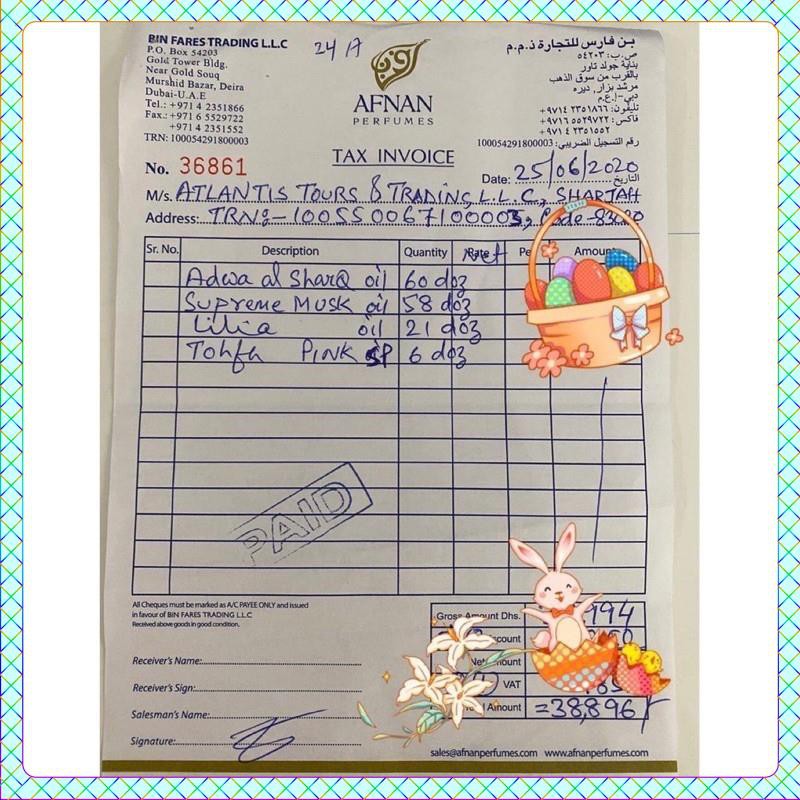 Tinh Dầu Nước Hoa DUBAI AJMAL - Tinh Dầu Nước Hoa Nguyên Chất 12ml