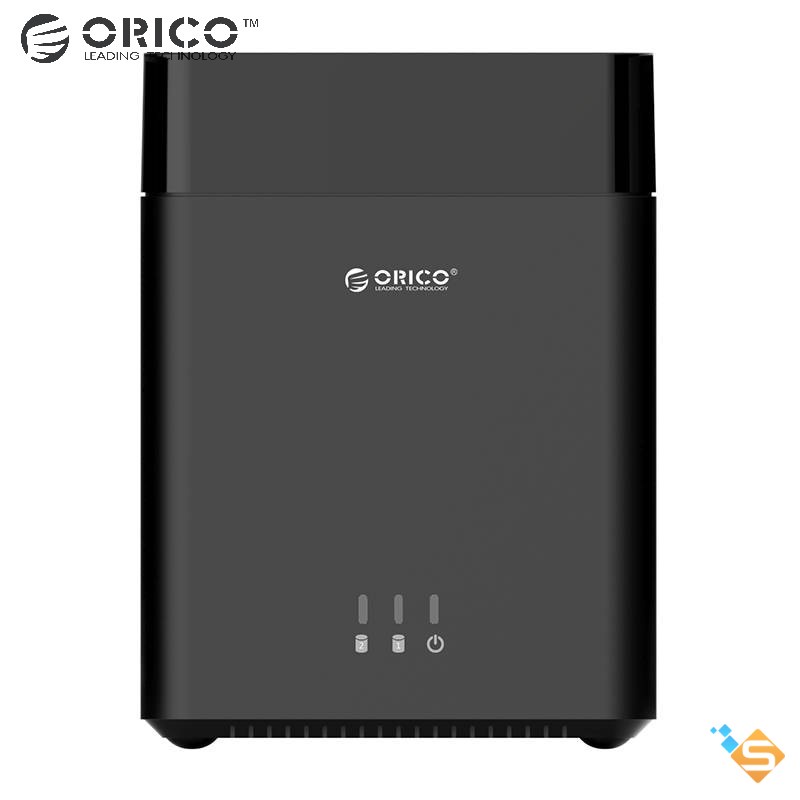 Hộp Đựng Ổ Cứng 5 Khe 2 Khe ORICO 3.5&quot; SATA 3 USB 3.0 Type B DS200U3 DS500U3 Hot-Swap - Bảo Hành 1 Năm