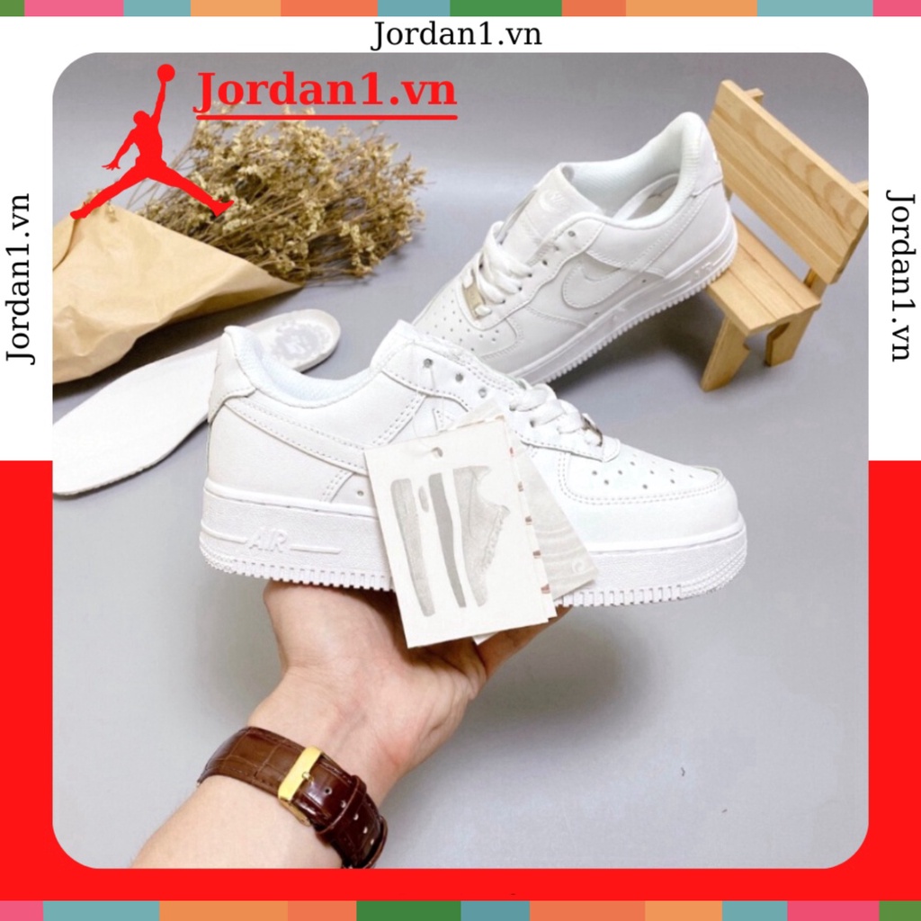 Giày_Nike Trắng Nam Nữ AF1 Hàng Đẹp Hottrend Full Box Bill