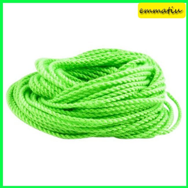 Cuộn Dây Câu Cá 100% Polyester Màu Xanh Neon