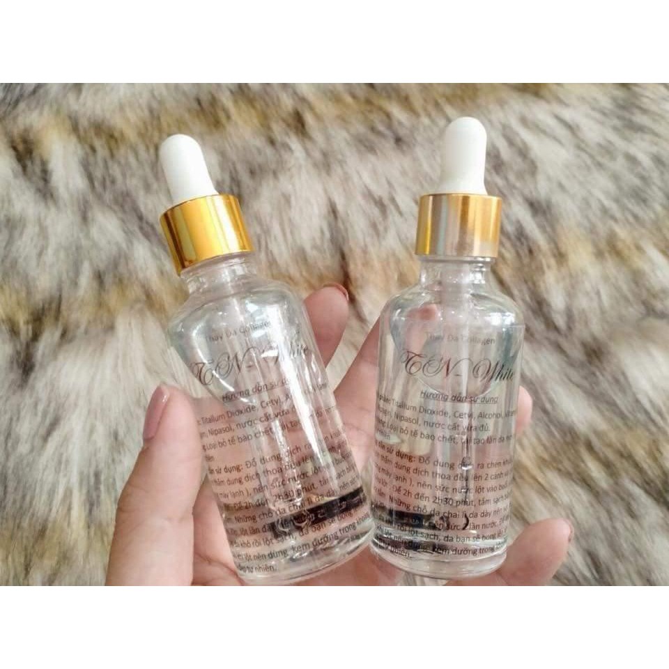 Bộ 2 Lọ Thay da sinh học - Nước lột Collagen 3D NN 50ml