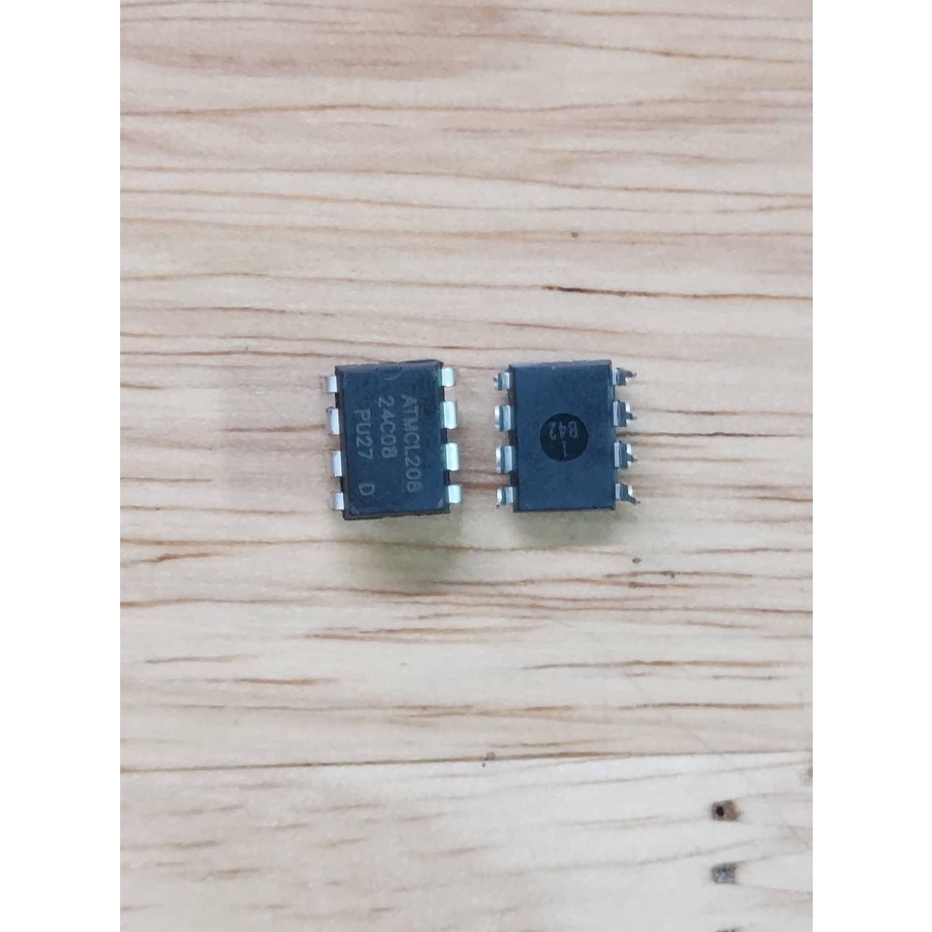 (10 con) IC Nhớ AT24C08 24C08 24C08W6 chân cắm dip-8 mới !