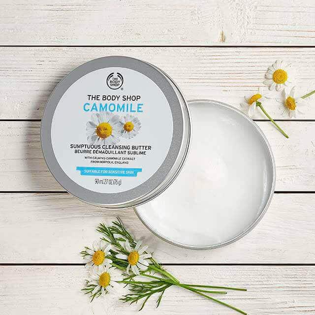 Có bill 🇺🇸 Bơ Tẩy Trang The Body Shop Camomile Sumptuous Cleansing Butter