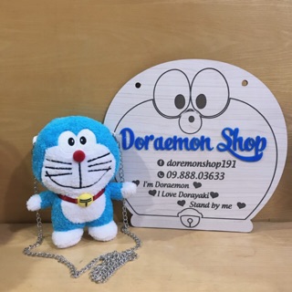 Túi Thú Bông Doraemon Doremon Dây Xích
