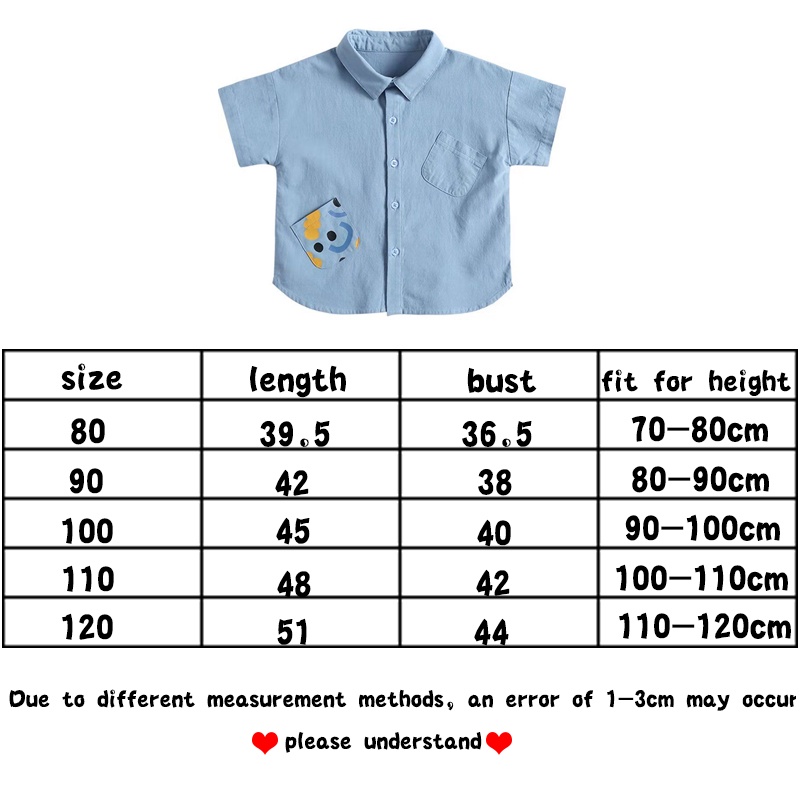 Áo Sơ Mi Cotton Tay Ngắn Dáng Rộng In Hoạt Hình Thời Trang Mùa Hè Hàn Quốc Cho Bé Trai