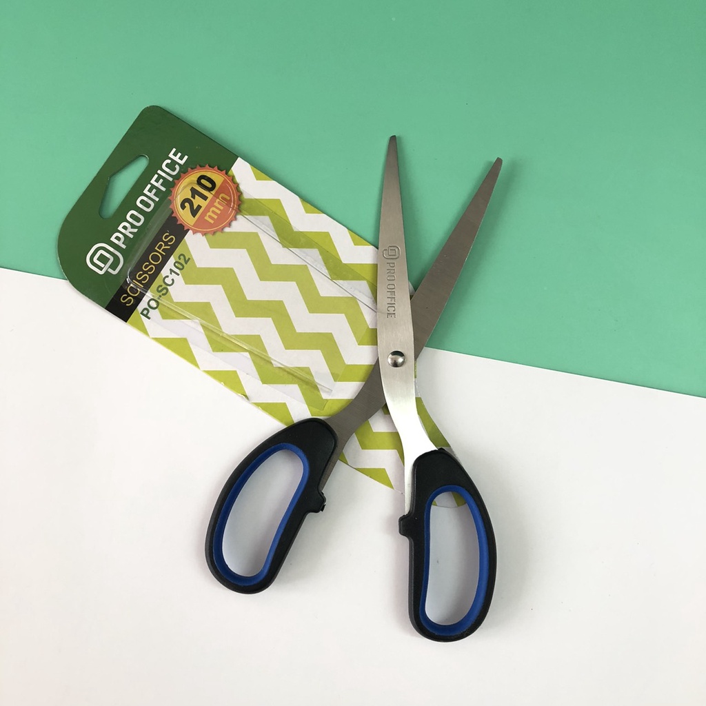 Kéo văn phòng Pro Office POSC101/POSC102 - dòng sản phẩm giá rẻ / chất lượng - vpp Quế Anh