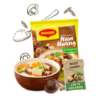 Combo 12 gói Hạt nêm cao cấp vị nấm hương Maggi gói 55g