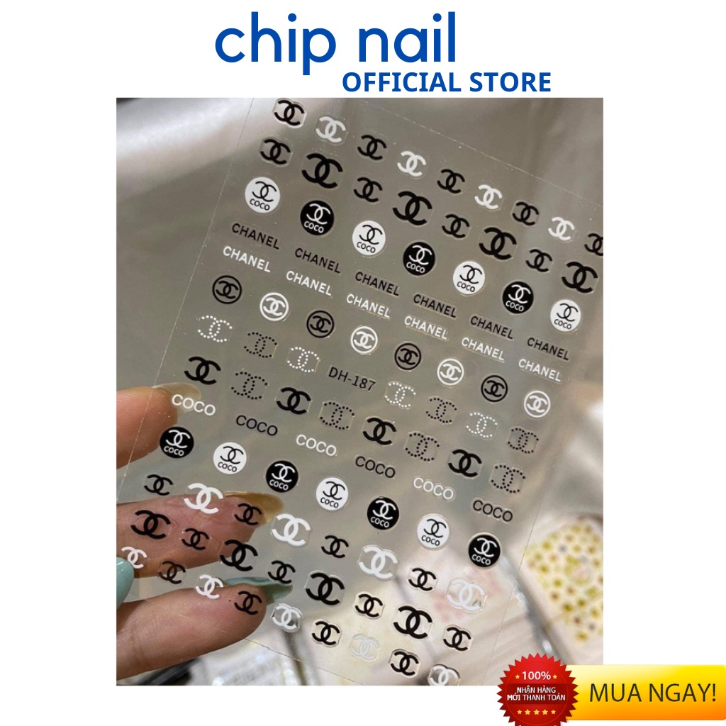 Sticker miếng dán móng tay mã DH-187