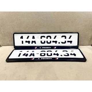 Khung biển số Châu Âu ( Kích thước mẫu biển mới 52x11,5cm loại không cờ) nhắn tin chọn mẫu viền