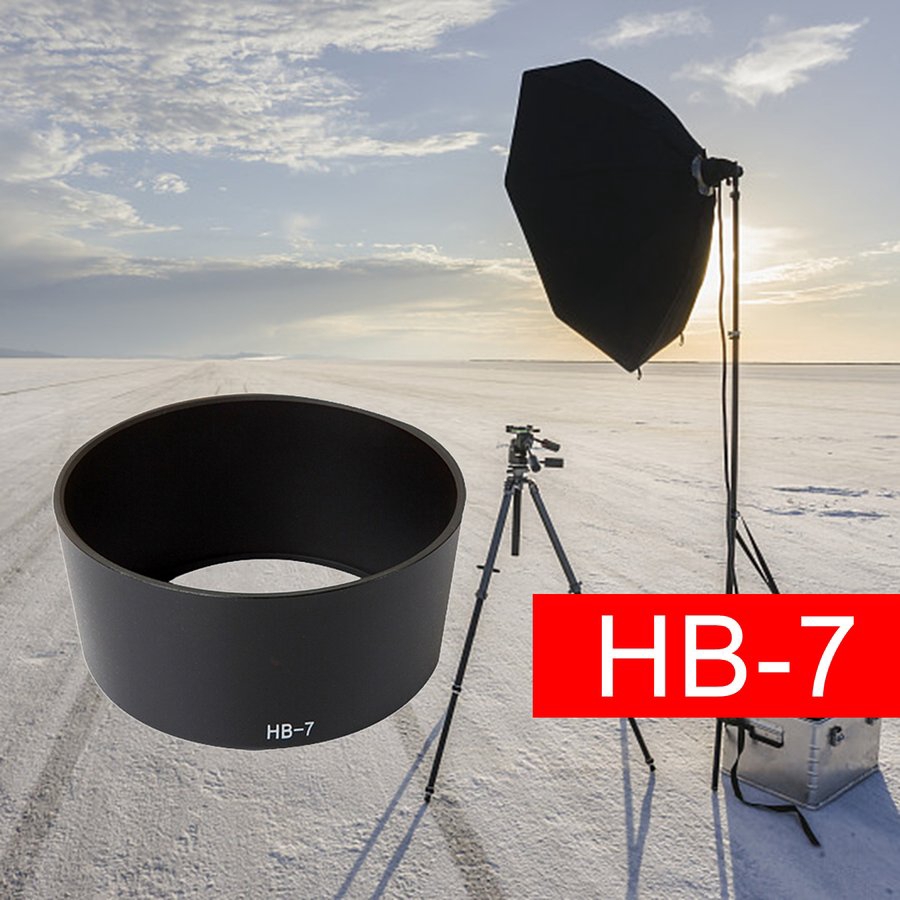 Professional Lens Hood Replace HB-7 for Nikon AF Zoom-NIKKOR 80-200mm f/2.8D