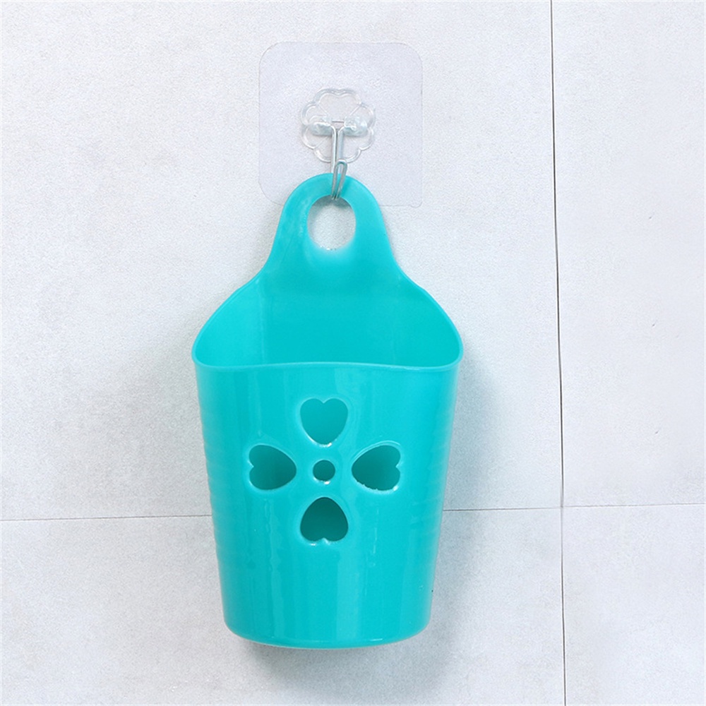 Giá đỡ treo tường bằng nhựa hình cỏ bốn lá dành cho nhà bếp nhà tắm