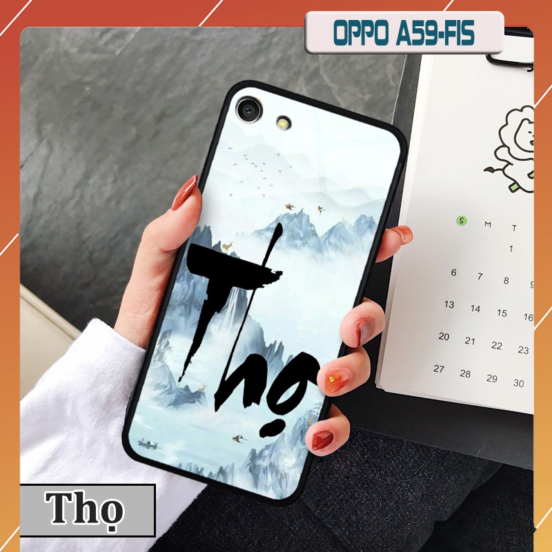 Ốp lưng Oppo A59/F1s-in chữ thư pháp