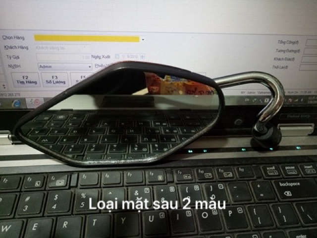 Kính gương chiếu hậu xe máy