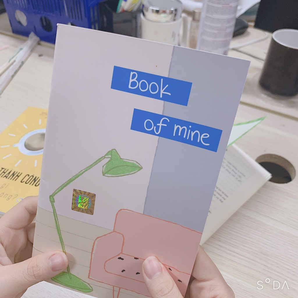 Thế giới doanh nghiệp: BIZBOOKS - Sổ Tay Ghi Chép Đọc Sách A5 Mini Cute: Book Of Mine