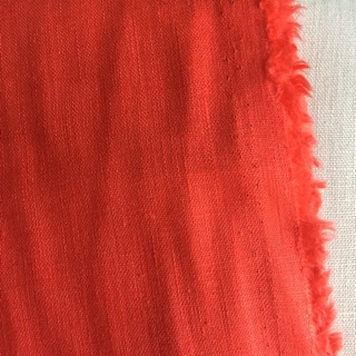 Vải linen tưng premium màu cam
