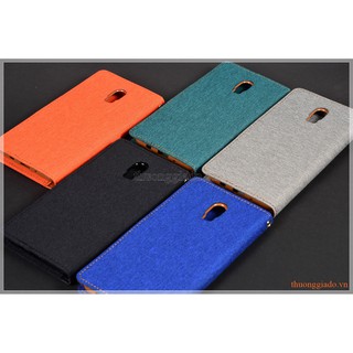 BAO DA THỜI TRANG SAMSUNG J7 PLUS/ C710 (NGOÀI BỌC VẢI HIỆU GOOSPERY, CANVAS DIARY)