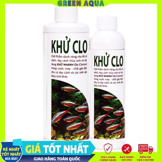 THUYSINHAZ - Khử CLo (Chai 230 ml) - Xử lý nước hồ cá thủy sinh